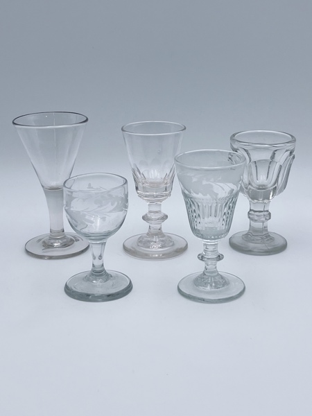 1800t håndblåste glass, Eikeløv gravering ++
