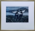 Olav Bjørgum(1934-) "Setesdalskjempor" Litografi 148/200 