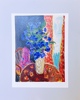 Roy Fairchild-Woodard(1953-)"Blue Flowers" Serigrafi AP 21/30 