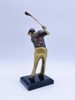 Bronse Skulptur "Golfspiller"