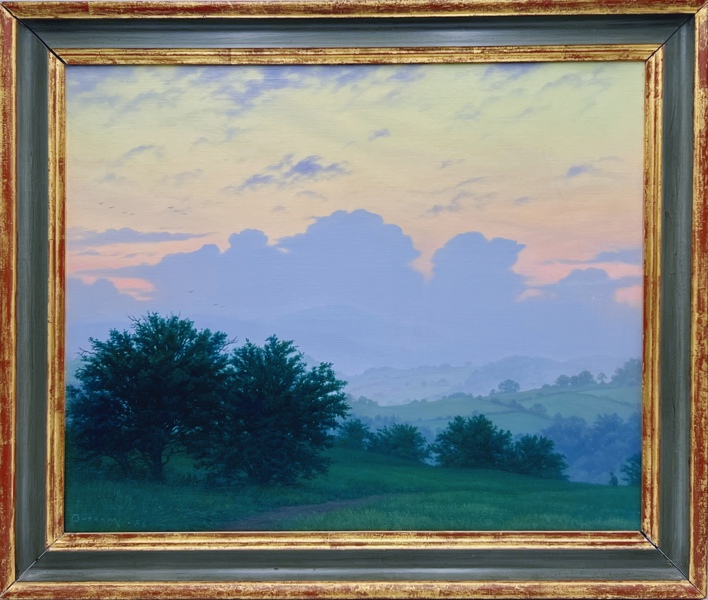 Steven Outram (1953- ) "Landskap", OPL 1986