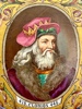 1700t Fransk Emalje Plaque CLODION (428-448)