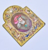 1700t Fransk Emalje Plaque CLODION (428-448)