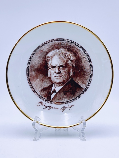PP 1911-35 Bjørnstjerne Bjørnson Tallerken