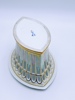 18/1900t Meissen Vase / Bolle Med Riller