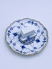 1800t Royal Copenhangen Musselmalt Fyrstikkholder 