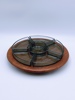 c.1960t Digsmed Denmark "Lazy Susan" Teak kabaretfat 